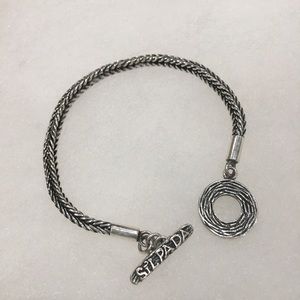 Silpada Silver Toggle Bracelet